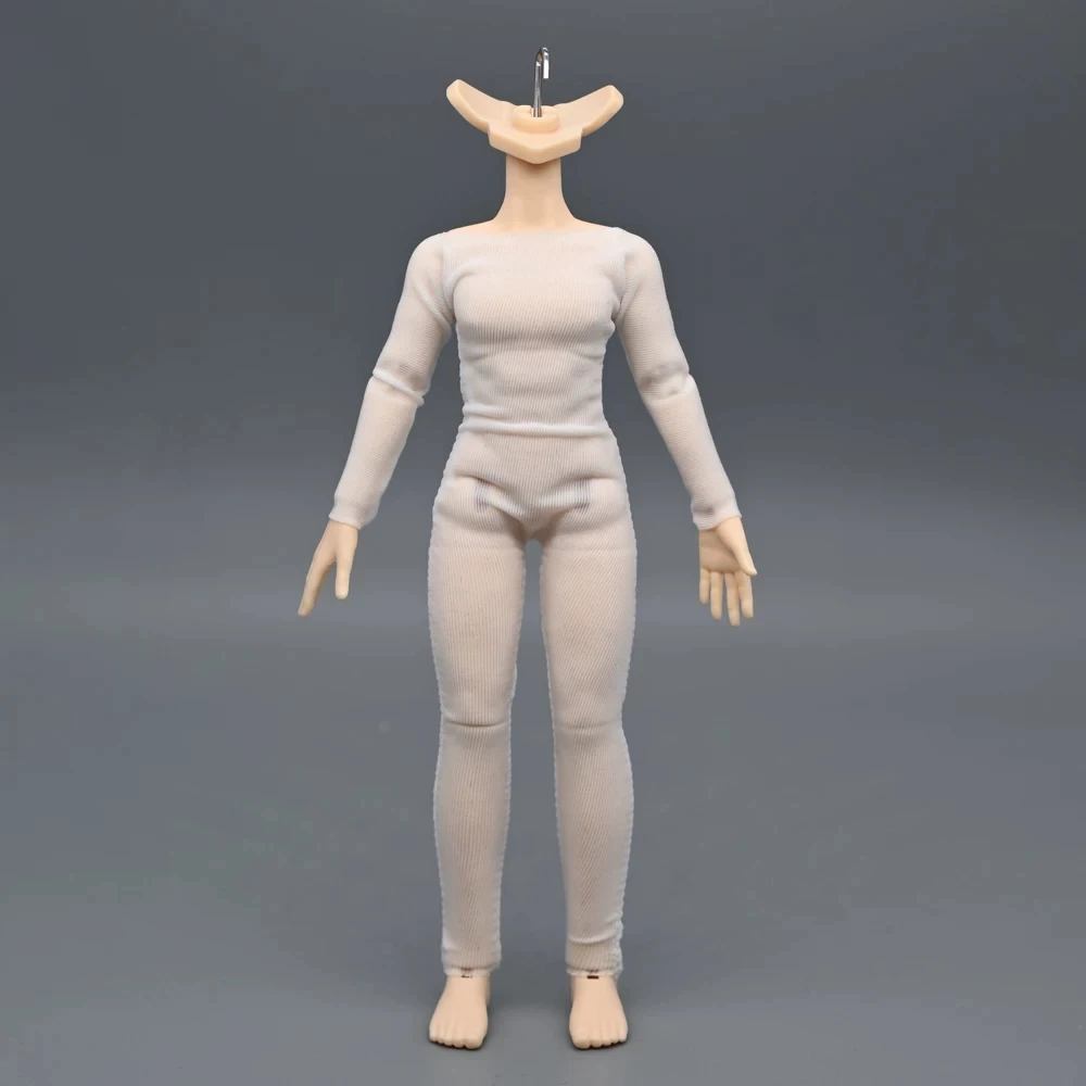 1/12 Female Clothes Color-proof Jumpsuit Bodysuit Model for 6inch Action Figure