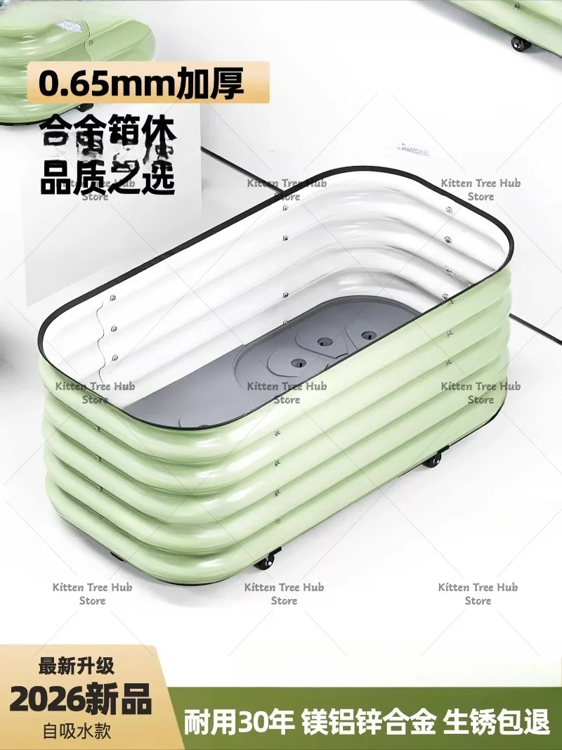 Special box for growing vegetables Aluminum alloy flower box Metal planting One-meter vegetable garden Balcony courtyard Roof
