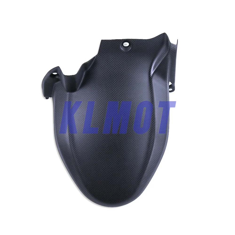 3K 100% Carbon Fiber Rear Fender Splash Mudguard Mud Flap Cover For Ducati Multistrada V4S 2021 2022 2023 Motorcycle Accessories