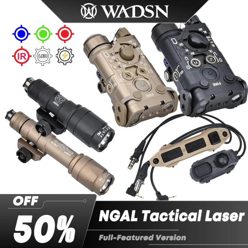 

Tactical Metal L3 NGAL IR Laser Surefir M300A M600C Flashlight AXON Dual Function Switch Fit 20mm Rail Airsoft PEQ15 MAWL C1 OGL