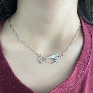 Cosplay -Star -Halskette Anhänger für Jungen über Blumen, Cross, Schlüsselbeinkette, Schmuckzubehör, F4 Thailand, Thymian, Gorya, TV -Serie 10 Hauptverkaufskette Thailand - №3