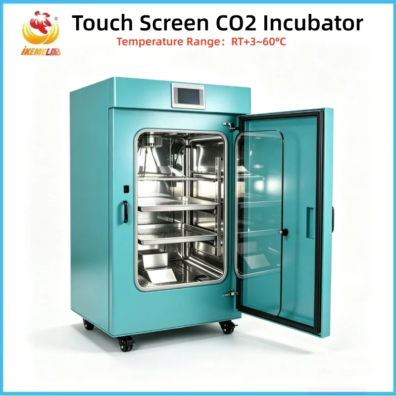 WEIAI Color Touch Screen CO2 Incubator 36/80L 0-20% CO2 Mammalian Cell IVF Stem Cell Medical Microbiology Lab CO2 Incubator