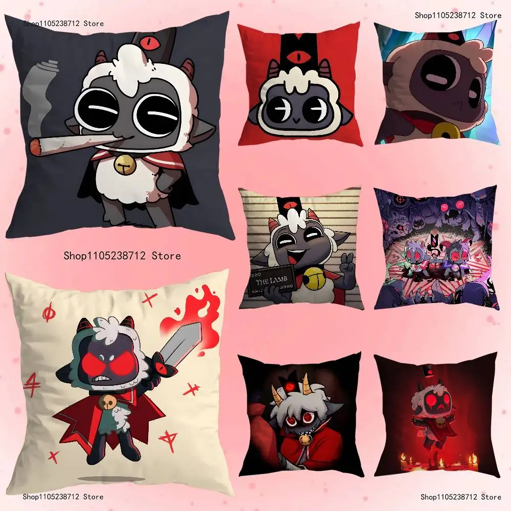 

C-Cult the L-Lamb Sheep Pillowcase Pillowslip Cushion Plush Boys Girls Cartoon Anime Kawaii Decoration Kids Birthday Cute Gifts