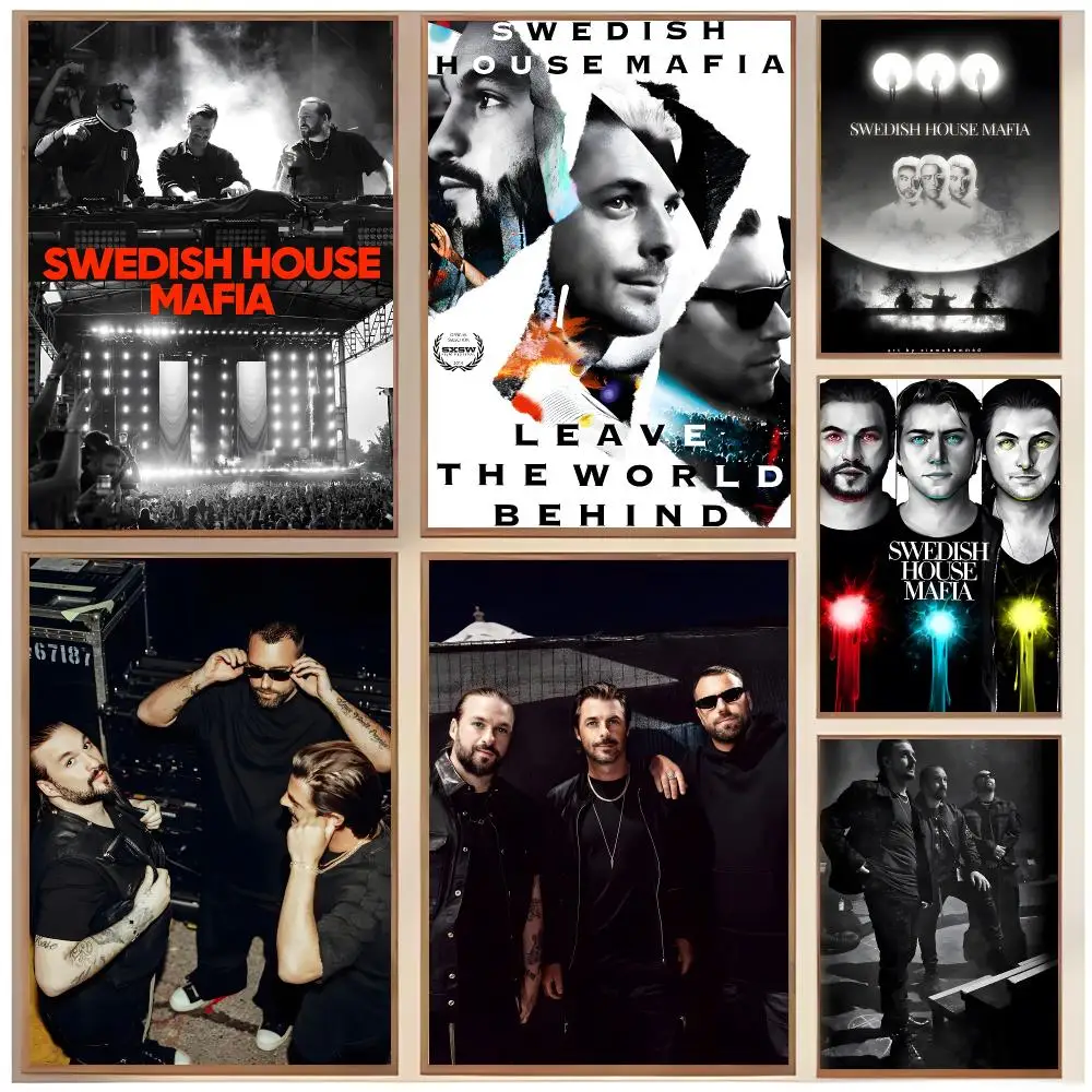 Energetic Band S-Swedish House Mafia Poster  Classic Home Interior Design & Modern Wall Decor Art Collection