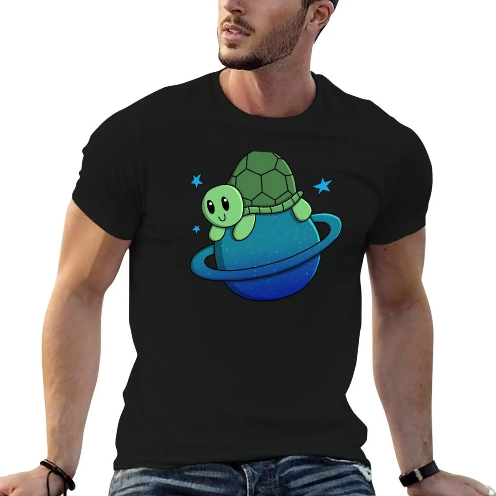 

man t shirt Neptune cotton shirt Cute man t personalised t shirt cotton T-Shirt Turtle