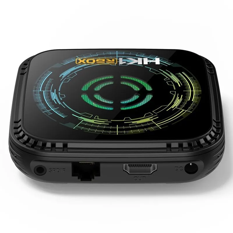 HK1 H8X Smart Android 14.0 Tv Box 4GB 64GB Allwinner H728 ثماني النواة 2.4G/5G Wifi BT5.0 8k Media Player Set Top Box مع مروحة