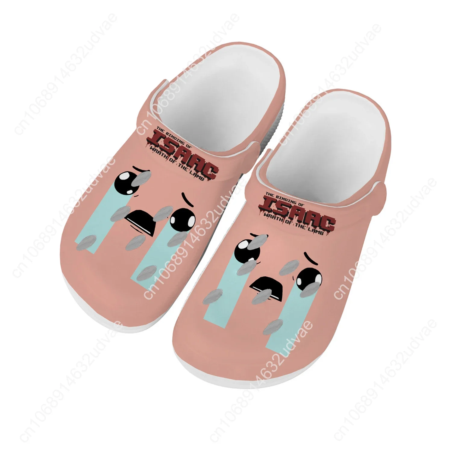 Sandały Binding of Isaac Męskie Damskie Młodzieżowe Modne Buty do Wody Oddychające Wygodne na Plażę Personalizowane Klapki