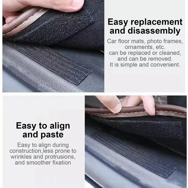 1pcs Strong Self-Adhesive Fixed Tape Double Sided Car Floor Mats Fixing Stickers Home Carpet Sheets Non-slip Grip Tapes