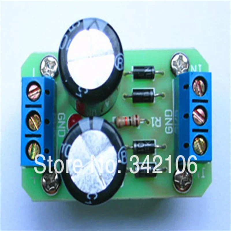 5Pcs Dual Rectifier Filter Converter AC to DC Module Positive And Negative Sensor for Electronics