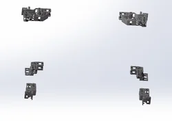 PreOrder! Raw Material Sovol SV08 CNC Machined XYZ Kit without pulleys Designed by Nadir