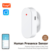 Tuya Wifi/Zigbee Human Presence Detector Smart Human Body PIR Sensor 24G Radar Detector Motion Sensors Support Smart life