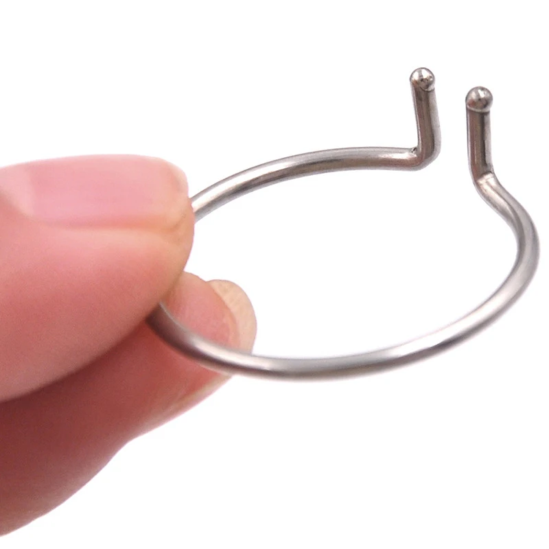 100개 치과용 섹셔널 매트릭스 밴드 클램프 브라켓 클램핑/분리 링 치과용 섹셔널 컨투어드 치과 도구