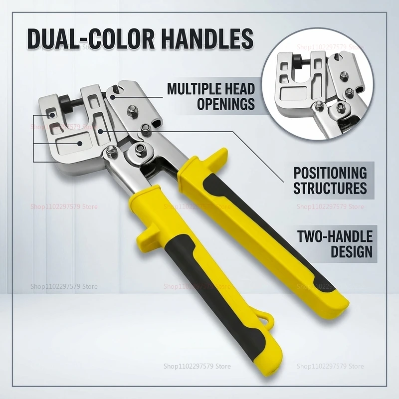 Industrial Grade Dragon Bone Pliers Metal crimping pliers Keel Tool for Fastening Drywall Ceiling Frame Wall Construction