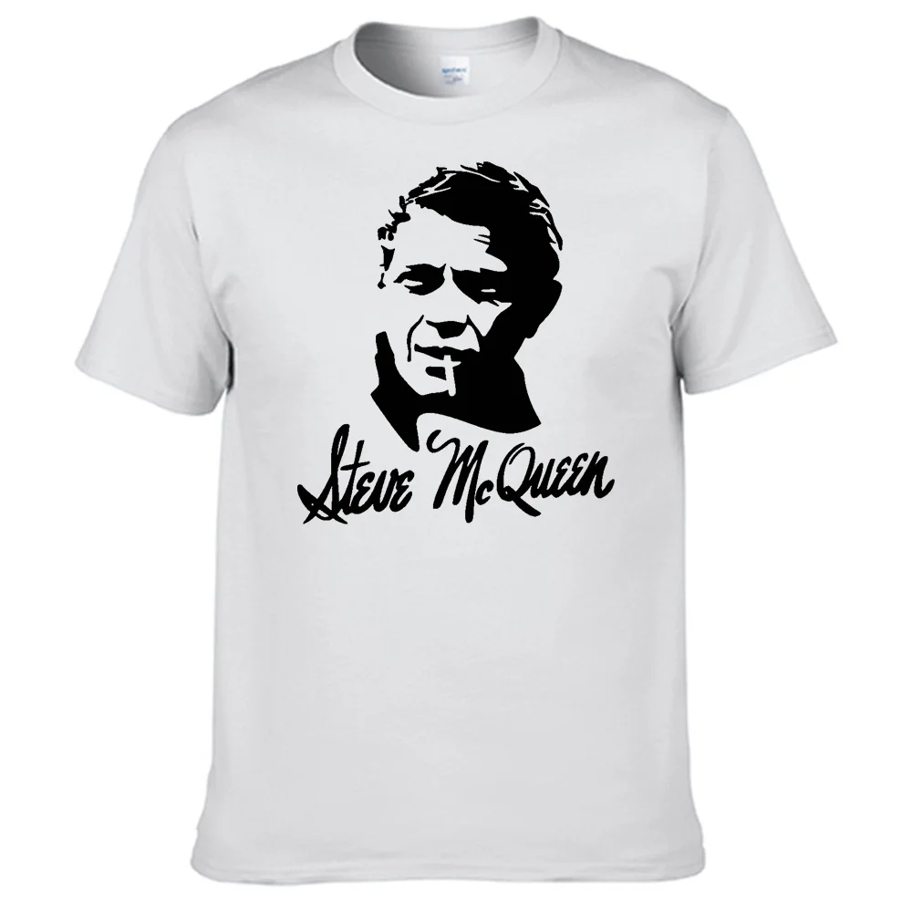 Steve Mcqueens T Shirt 100% Cotton Shirt Tops