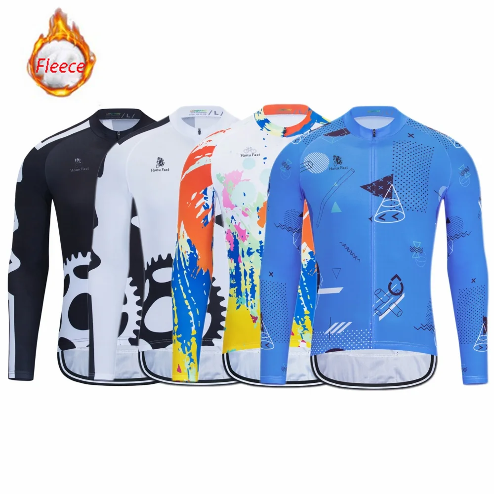 

Team 2026 Мужская велосипедная майка, зимняя термофлисовая теплая куртка с длинным рукавом для горного велосипеда, дорожная велосипедная одежда для горного велосипеда, спортивная одежда на открытом воздухе