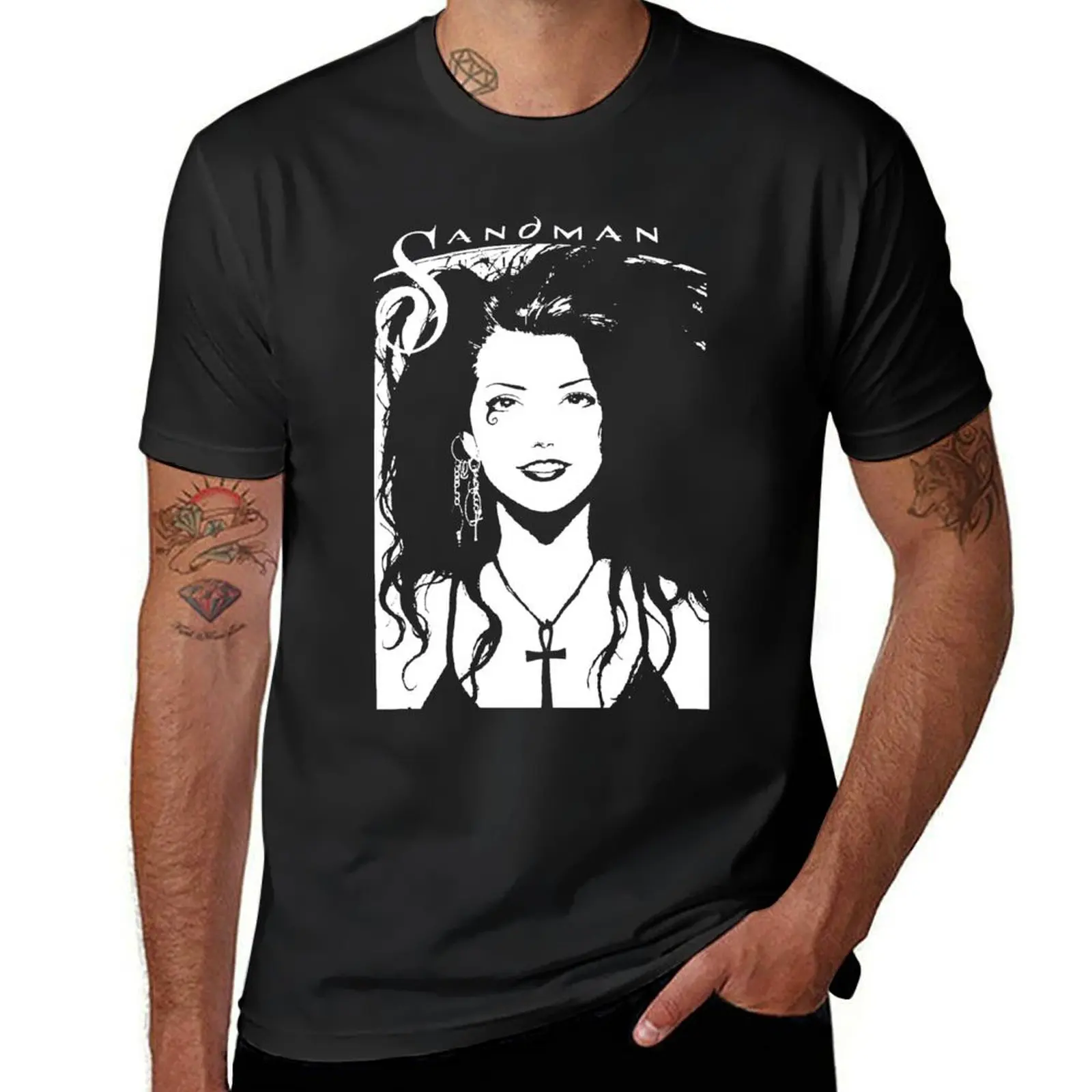 

The Sandman Death of The Endless T-Shirt oversizeds anime clothes cute clothes heavyweights heavyweight t shirts for men