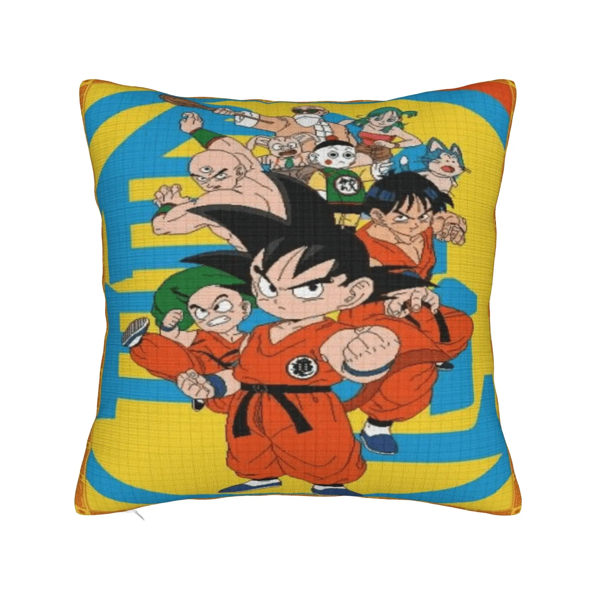D-Dragon Anime Pillow Cover  Kawaii Pillow Case For Sofa Home Decor Comfy Pillowcases Gift