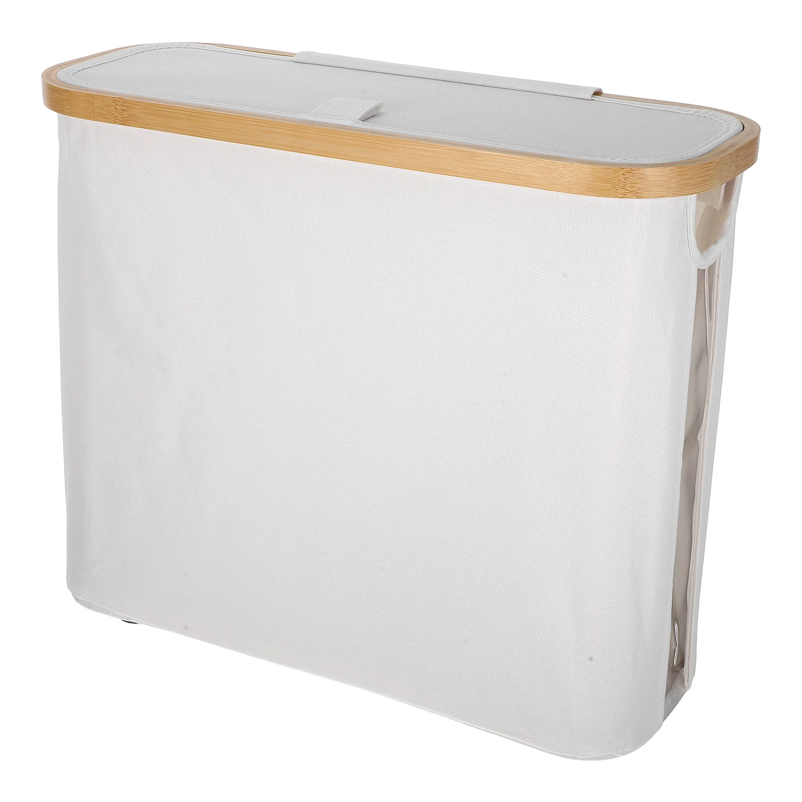 

Foldable Toilet Storage Holder With Lid Multi-Functional Bathroom Organizer Basket For Kitchen Bedroom Living Room Oxford Cloth