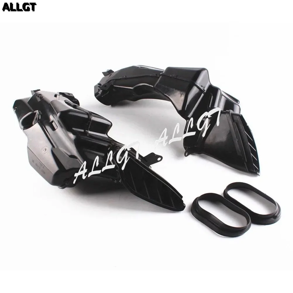 ABS Cover Fairing Ram Air Intake Tube Duct For Suzuki GSXR600/GSXR750 2008 2009 2010 K8 Black