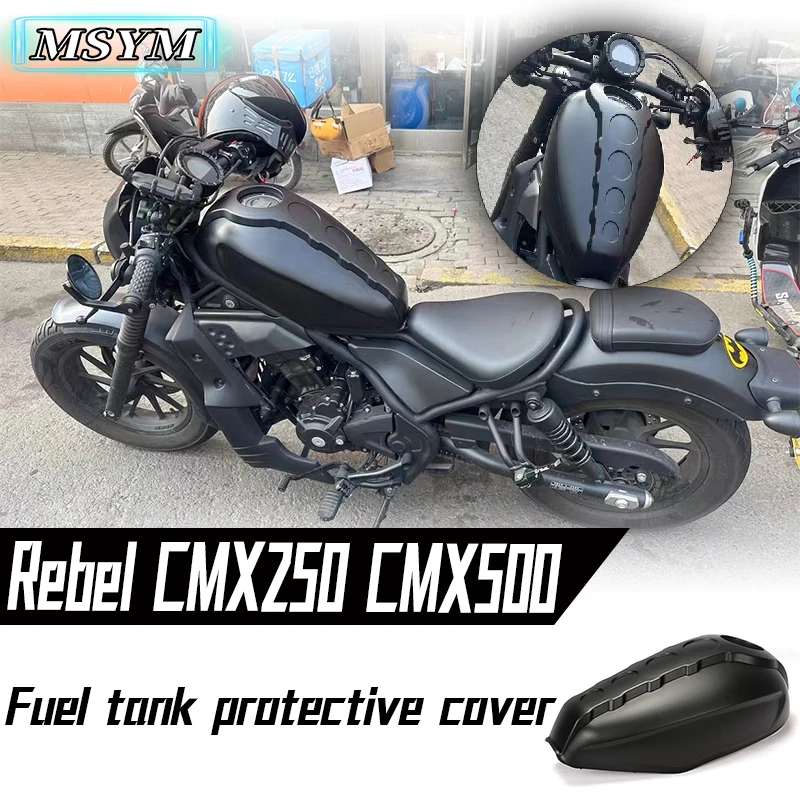 

Modified fuel tank protective cover fuel tank shell guide cover For Honda cmx250 cmx500 cmx300 Rebel 500 2017-2021 Parts