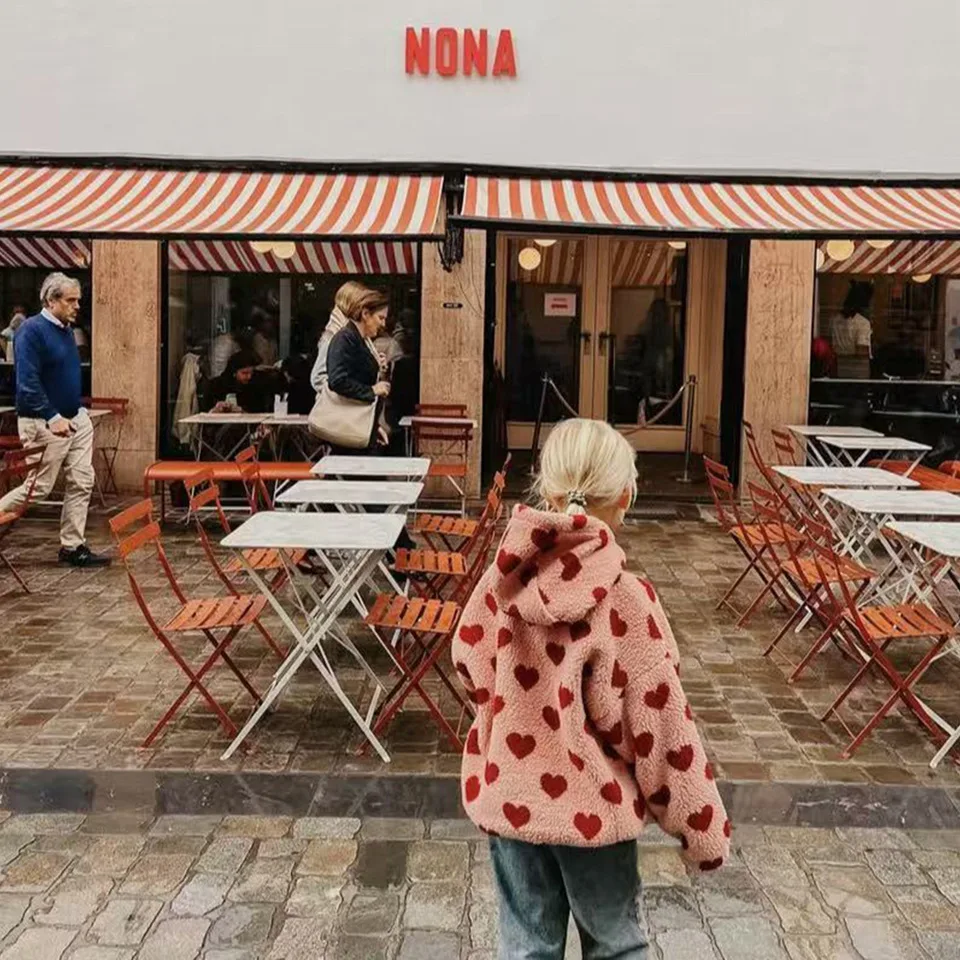 2025 KS الشتاء طفل الفتيات امبسوول الكرز هوديس جاكيتات السراويل مجموعات الاطفال ملابس الأولاد الكرتون ديناصور ملابس خارجية معاطف 1-9Yrs #3