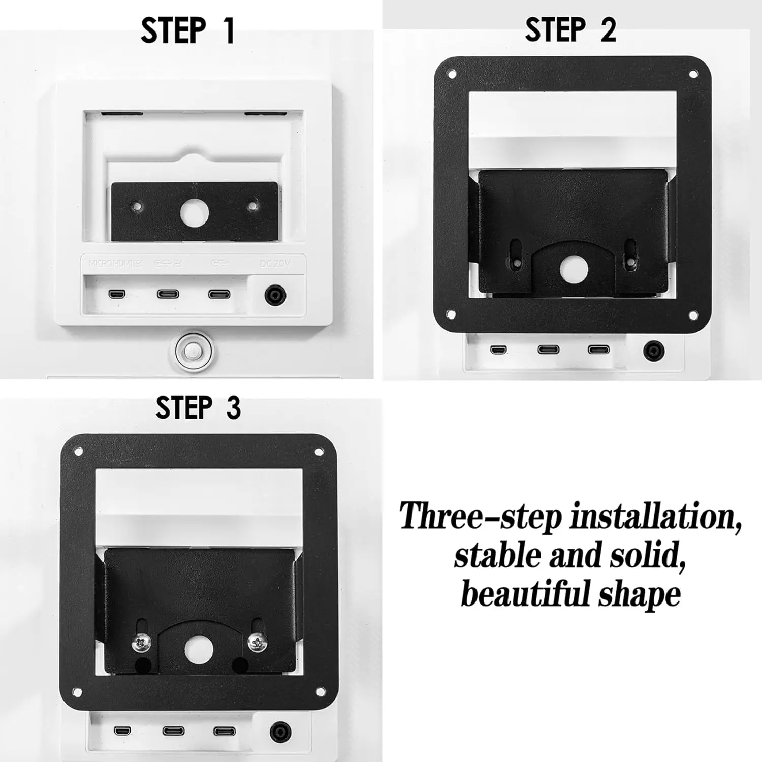 Per Samsung vesa adattatore di montaggio M8 monitor da 32 pollici LS32BM80PUNXGO LS32BM80GUNXGO Staffa LS32BM80BUNXGO LS32BM801UNXGO