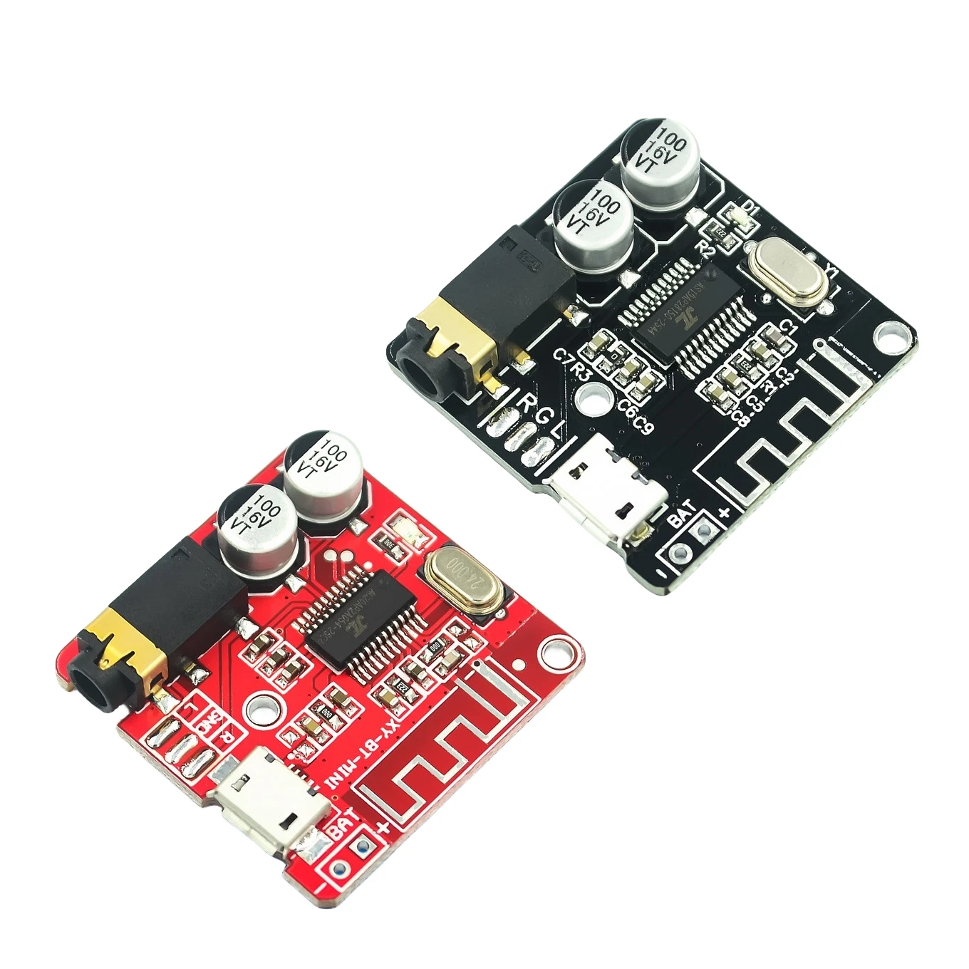 DIY for Bluetooth-compatible Audio Receiver Board 4.1 5.0 MP3 Lossless Decoder Board Wireless Stereo Music Module 3.7-5V