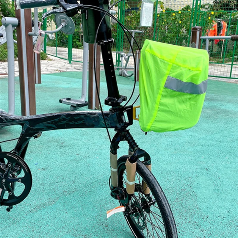 

ABLB-для велосипедных сумок и корзины Brompton, складная корзина для пикника, сумка для хранения с водонепроницаемым металлическим креплением