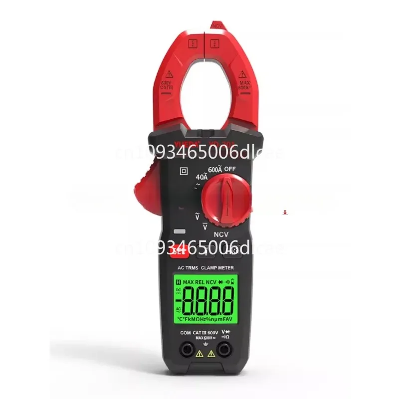 YD-202 Clamping Meter Dual Color Screen Multimeter Digital High Precision Fully Automatic Burn Proof Clamping Ammeter Universal