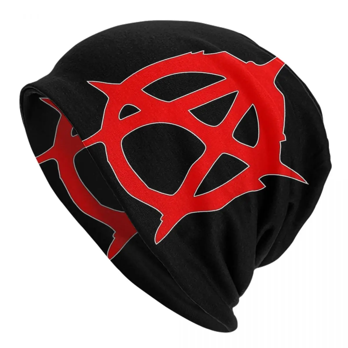 Sons of Anarchy Skullies Gorros Bonés Red Anarchy Chapéu Fino Outono Primavera Bonnet Chapéus Homens Mulheres Boné de Esqui de Rua