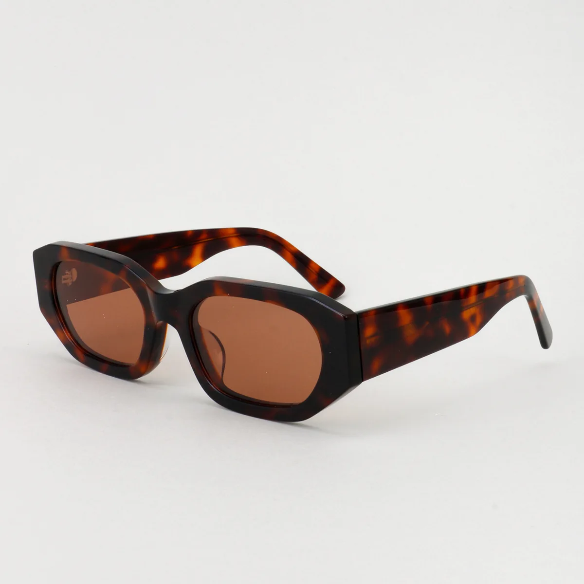 

New Fashion Polarized Women Sunglasses Acetate Wide Edge Thick Frame Square Eyewear Men Outdoor Sun Protection UV400 Sun Glasses