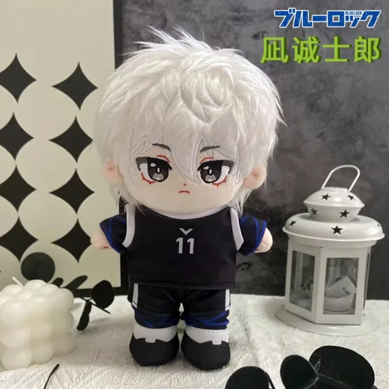 Stuffed Anime BLUE LOCK Nagi Seishiro Isagi Yoichi Mikage Reo Bachira Meguru Chigiri Hyoma Plush Dress Up Cotton Doll Toys Gifts