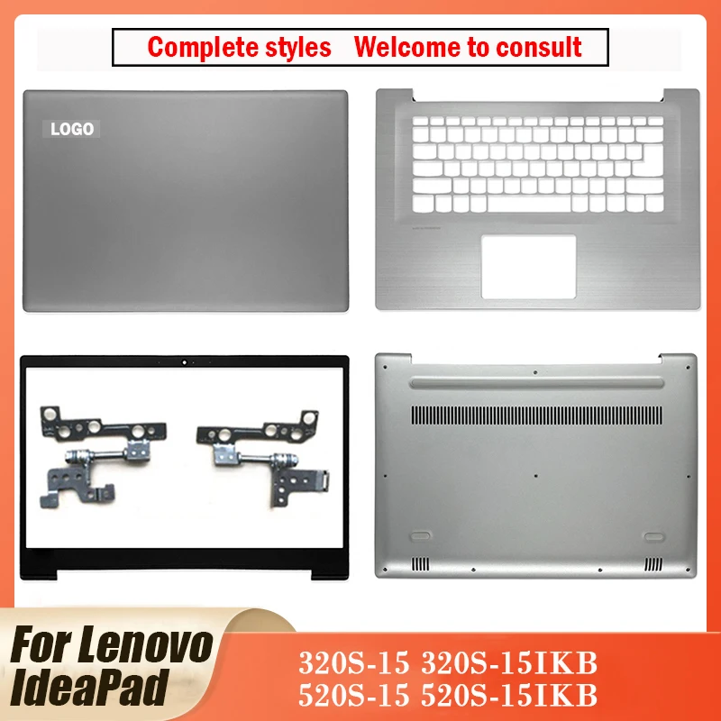 NEW For Lenovo IdeaPad 320S-15 320S-15IKB 520S-15 520S-15IKB Laptop LCD Back Cover Front Bezel Hinge Palmrest Bottom Case 15.6