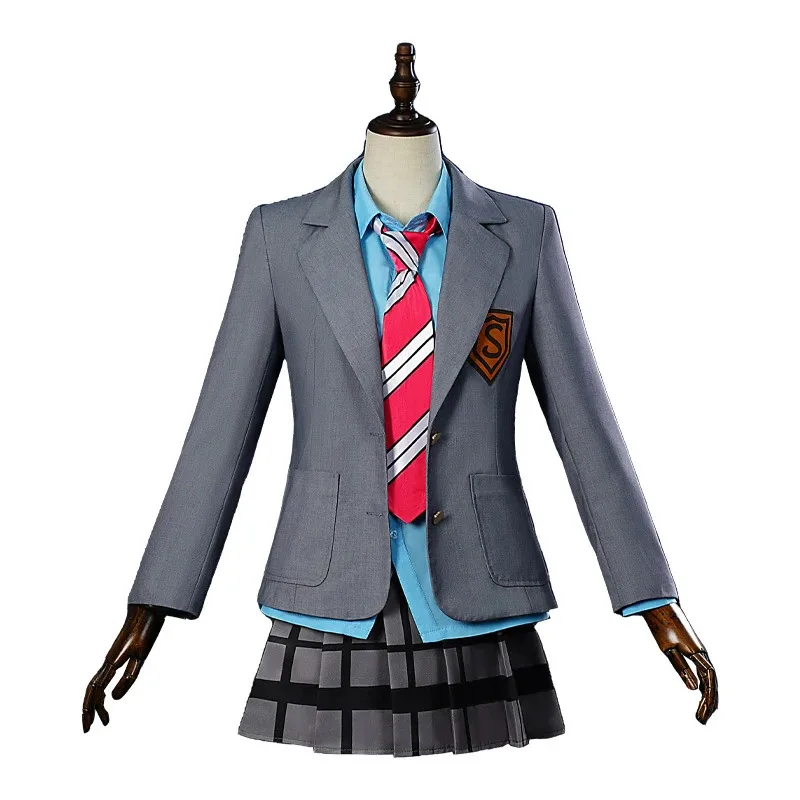 

NewSize костюм для вечеринок аниме Expos реквизит April is Your Lie Garden Aroma Cos Mogu средняя школа Princess Ma косплей наряды 2025c