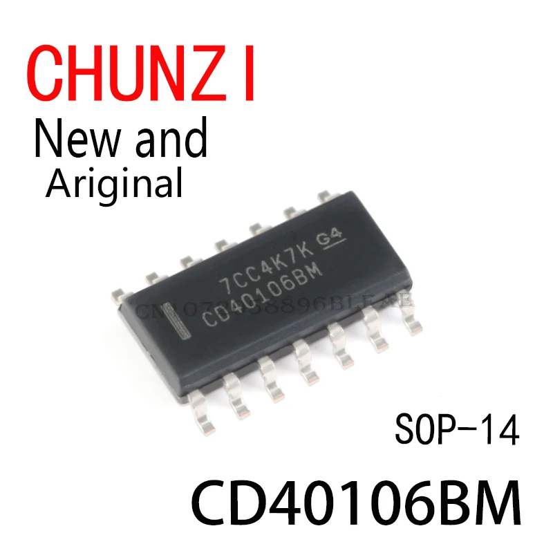 10PCS New and Original CD40106 SOP-14 CD40106BM