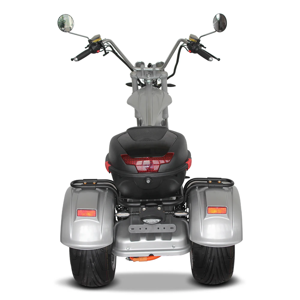 สามล้อ 2000w 60v40ah 3 ล้อไขมันยาง city coco etrike รถสามล้อไฟฟ้าสําหรับผู้ใหญ่