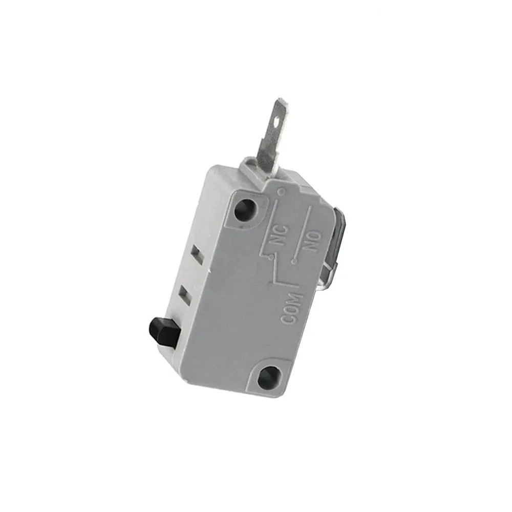 KW3A mikroprzełącznik 125V 250V 16A normalnie otwarty przełącznik 2 Pin srebrny kontakt do kuchenki mikrofalowej pralki 2 sztuk — zdjęcie 5