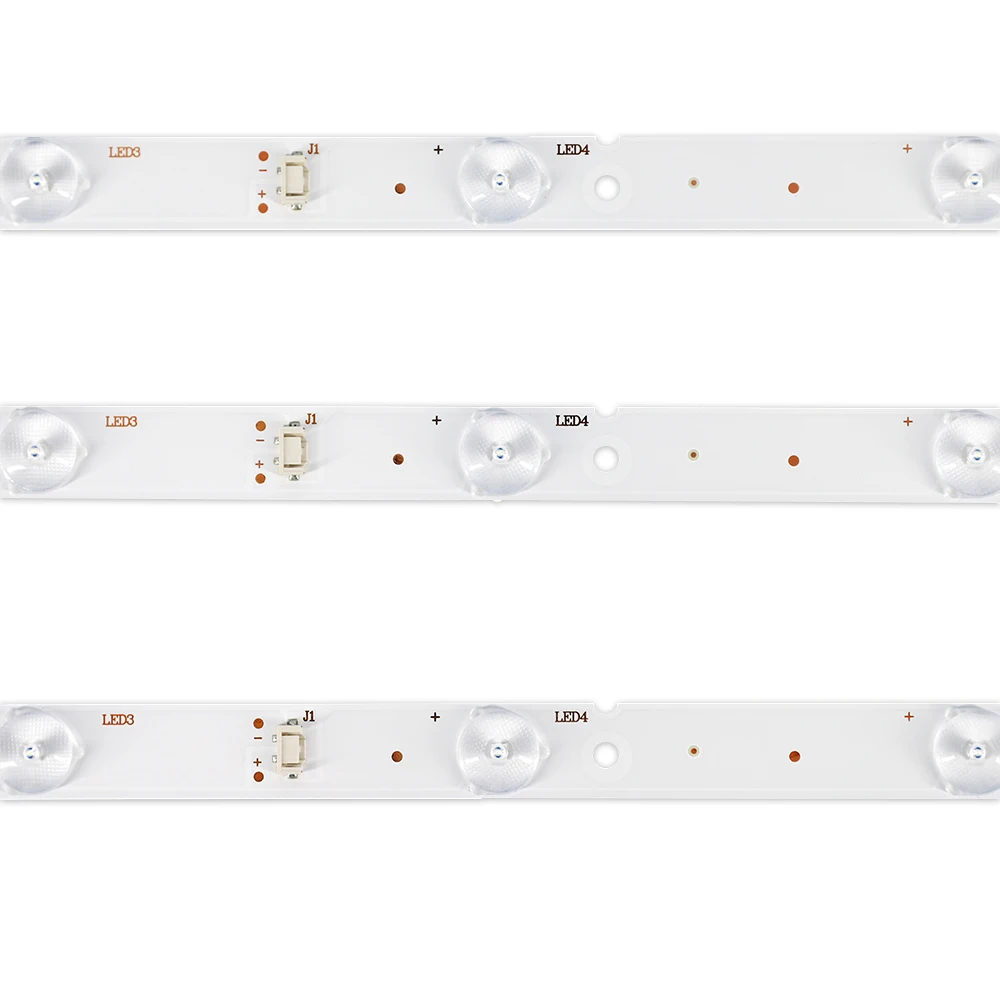 New 6 PCS/lot LED Backlight Strip 5800-W32001-3P00 05-20024A-04A for LC320DXJ-SFA2 32HX4003 7LED 607mm