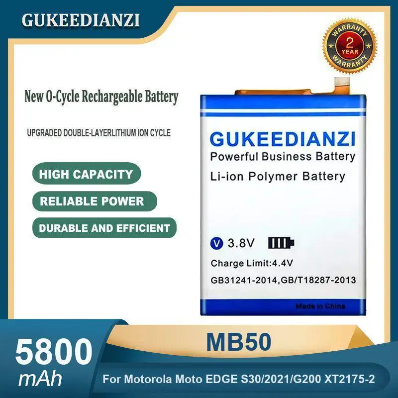 

Аккумулятор для Motorola Moto Edge Plus S30 X30 5G 20 Lite S Pro G200 XT2175-2 XT2143-1 XT2153-1 MB50 MB40 MT45 LR50 NR50 LW50 NT50
