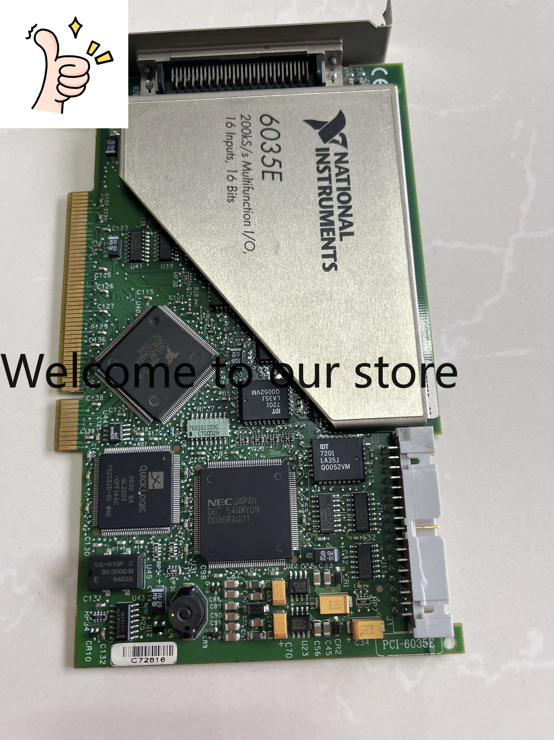 US NI PCI-6035E Multi-function Data Collection Card