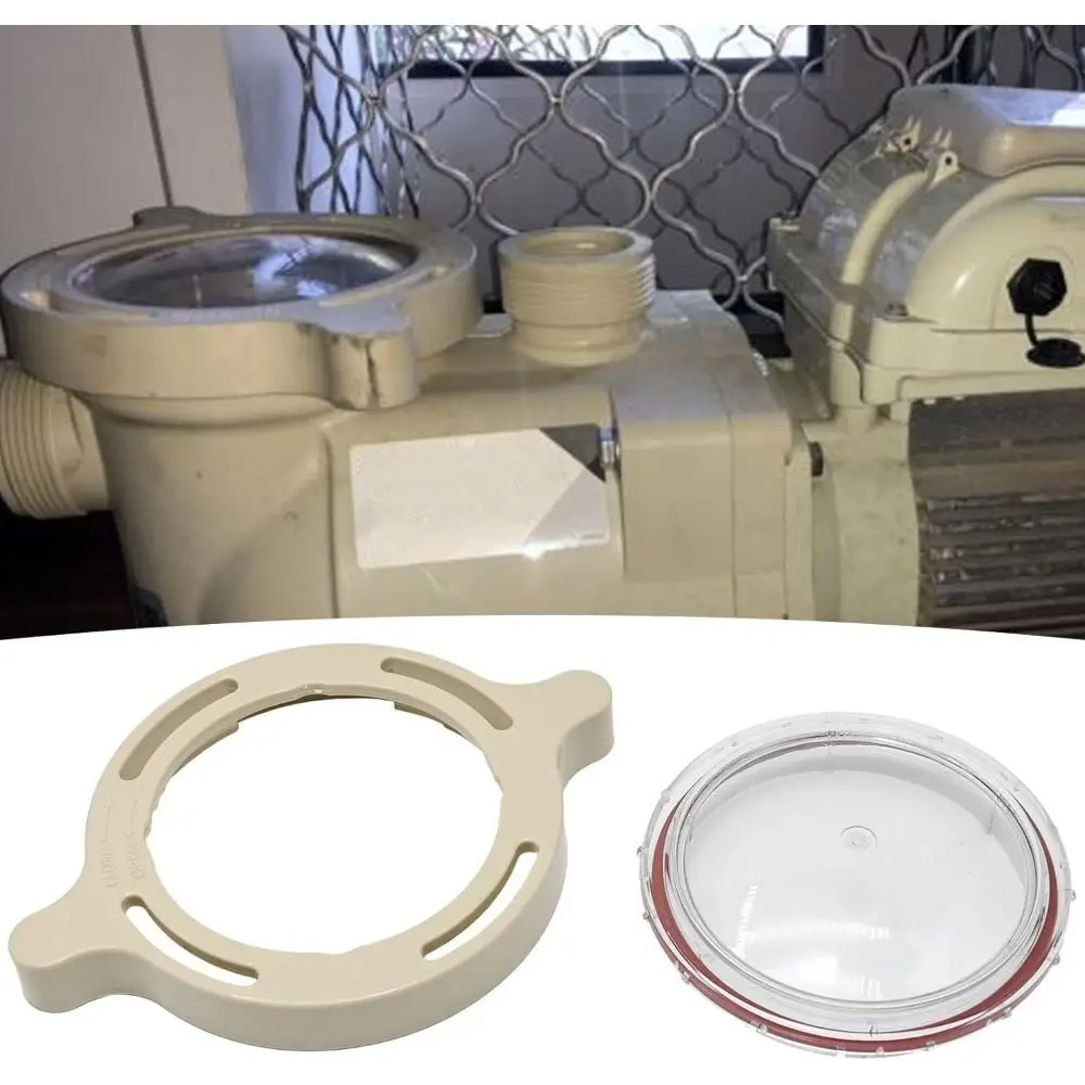 For For Pentair SuperFlo Pool Pump Cover Nut Replacement Heavy Duty Locking Ring Strainer Seal Part Water Pump Fix