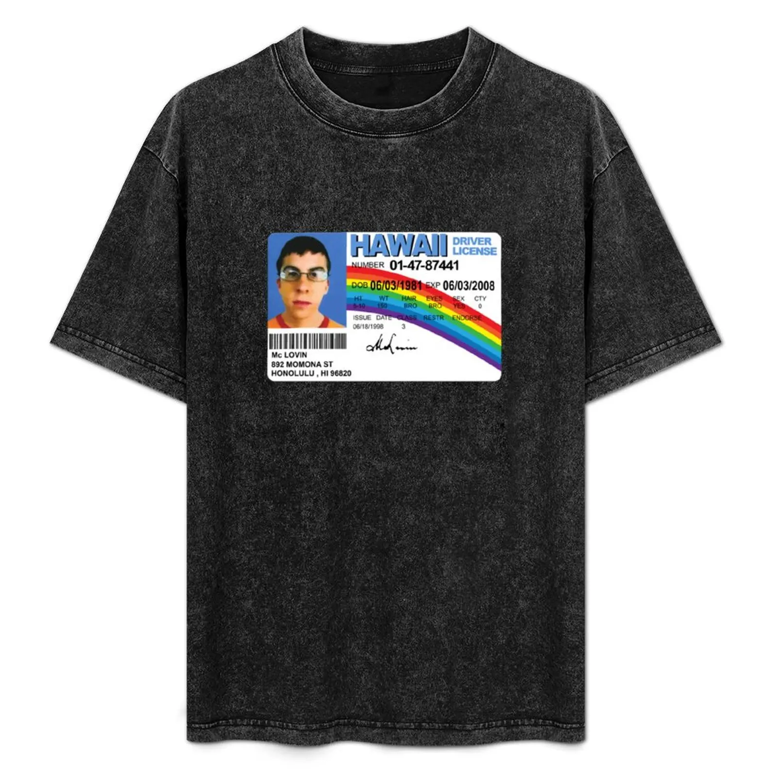 

McLovin - High Quality T-Shirt blue lock Funny t-shirt croswit shirt man t shirts men