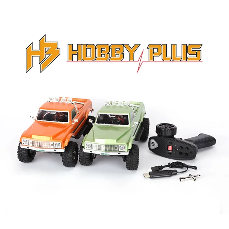

HOBBYPLUS 1:18 CR18P EVO V2 CONVOY 4CH Four-Wheel Drive Remote Control Car Electric Brushed 2S Climbing Car Off-Road Vehicle