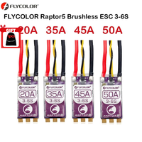 FLYCOLOR RAPTOR5 35A 45A 50A BLHeli-32 ESC 3-6S Brushless Speed Controller Dshot Proshot for RC FPV Racing Drone Multi-Rotor