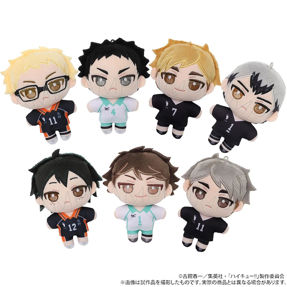 100% Original Cotton Dolls Anime Haikyuu! Surrounding Plush Doll Oikawa Tsukishima Atsumu Osamu Palm Gift Toys