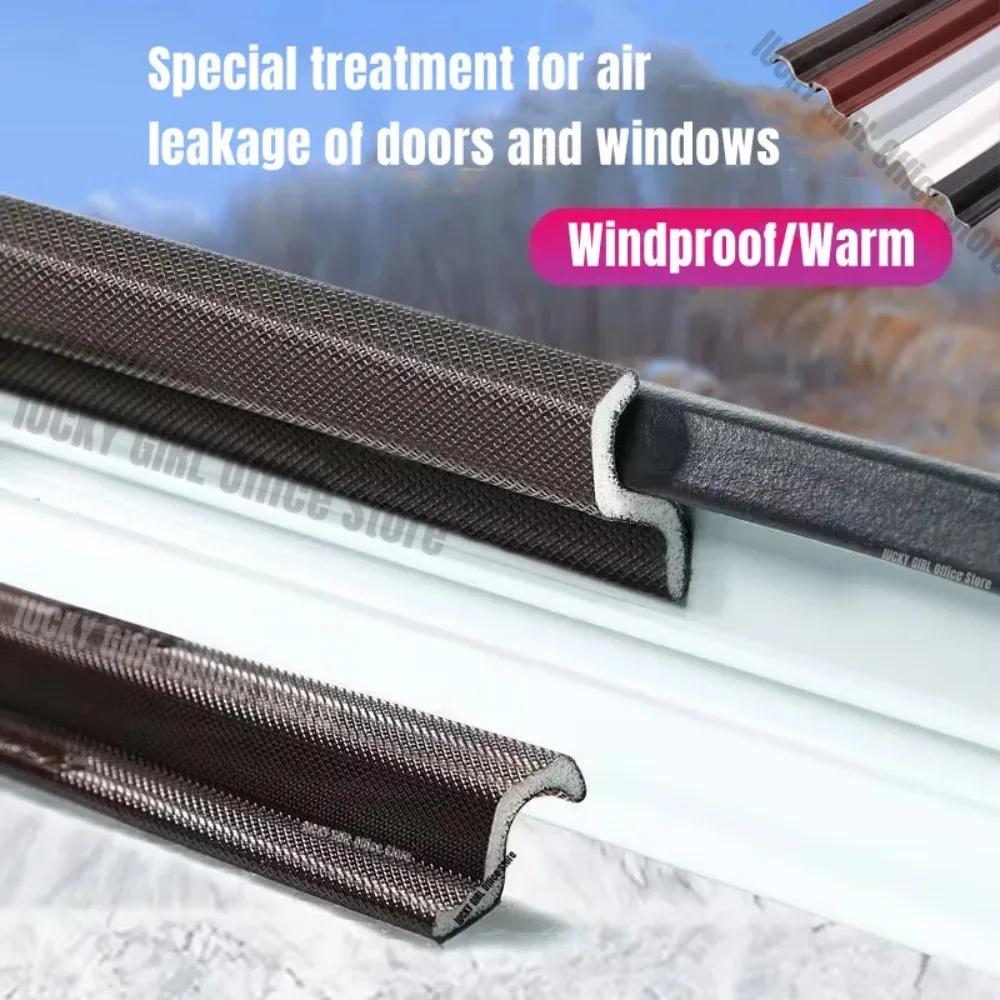 1 قطعة 1 متر/39.37in البلاستيك الصلب بابية ويندوز ختم الشريط عازلة للصوت رغوة الختم S نوع الطقس تجريد مشروع سدادة باب البحر #1