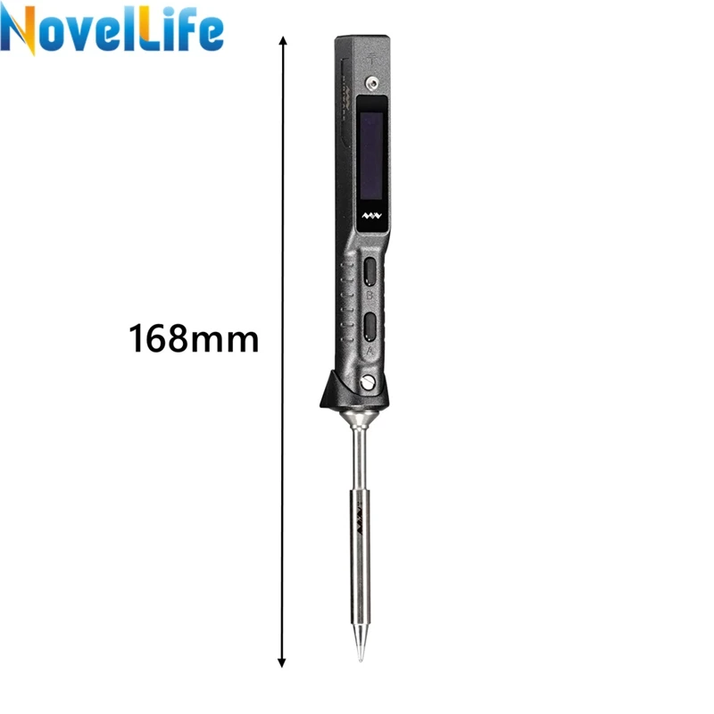 정품 TS101 전기 납땜 인두, 온도 조절 가능, USB 휴대용 디지털 용접 스테이션, 65W 미니 TS100 업그레이드됨