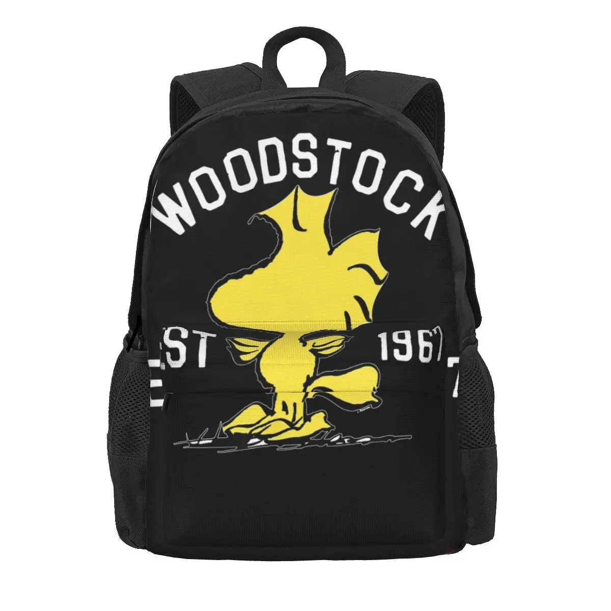 Woodstock Minimalist Cute Snoopy Women Backpack Mochila 3D Children School Bag Laptop Rucksack Kids Waterproof Shoulder Bag