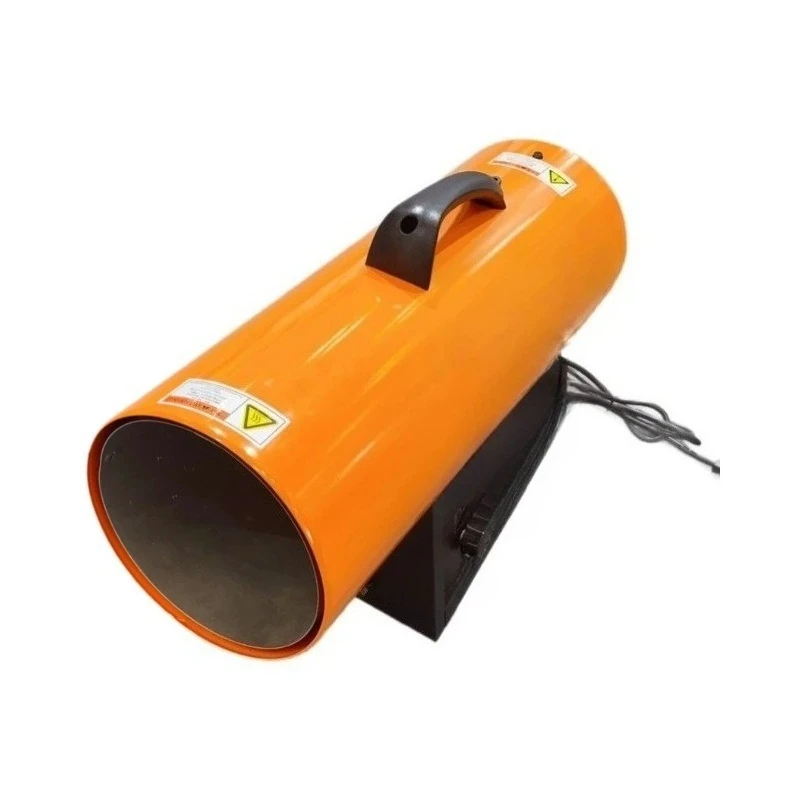 Liquefied gas heater drying