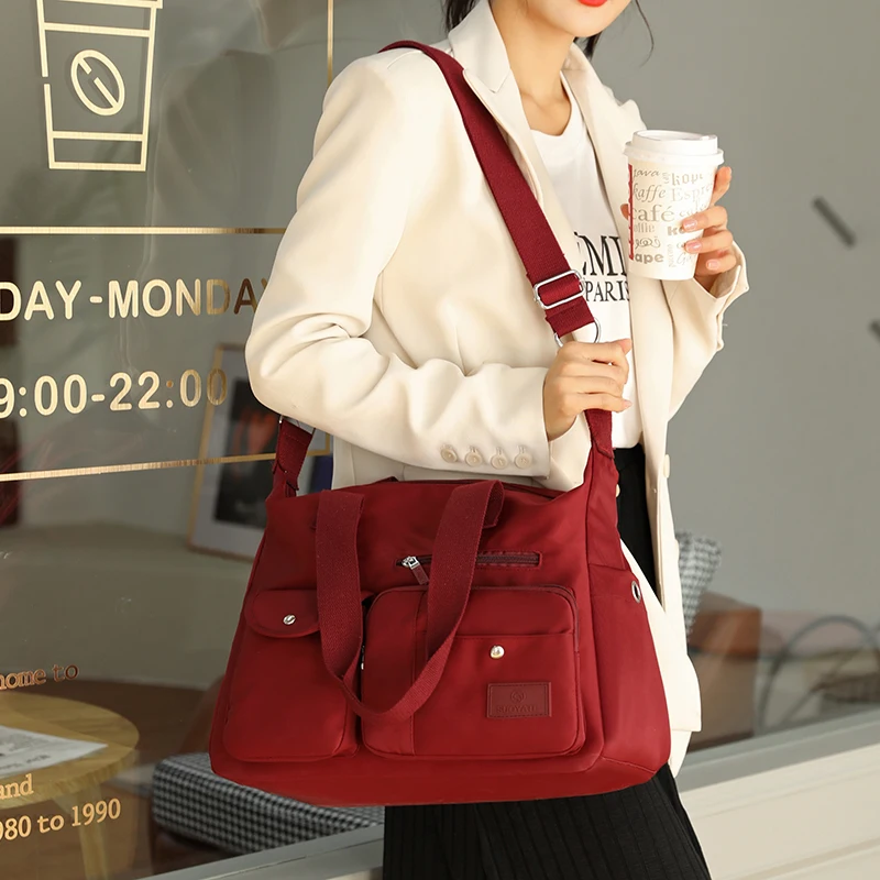 Fashion High Quality Handbag Female CrossBody Bag Women Shoulder bag Ladies Messenger Bag Nylon waterproof Lady Purse sac a main